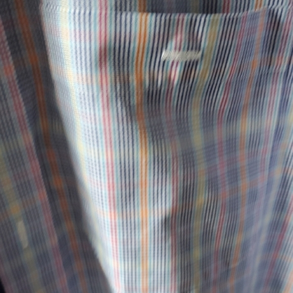 Orvis Blue Plaid Casual Button Down Shirt - Picture 7 of 11